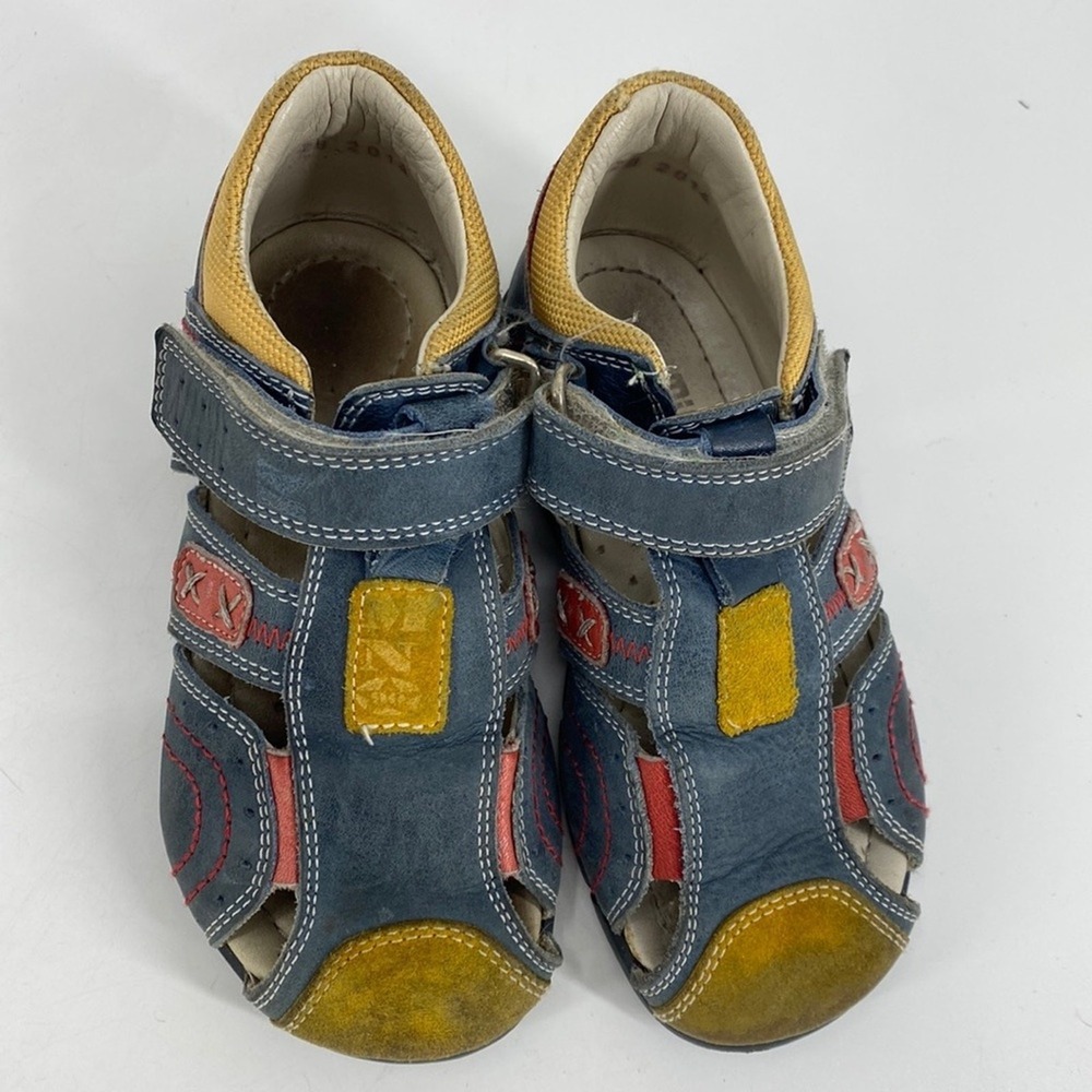 Minimen Leather Toddler 11 EU 28 Orthopedic Sandal Shoe Leather Ankle Support